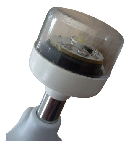 Luz Circular De Ancoragem 360 Led Abs Alto Impacto Arieltek Branca