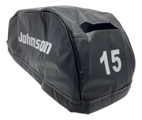 Capa Capô Motor De Popa Johnson 15 Hp 93 Em Diante