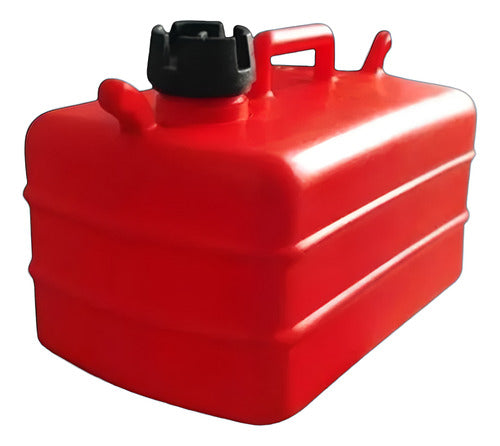 Tanque Combustível 12 L Motor De Popa Yamaha / Mercury Vermelho