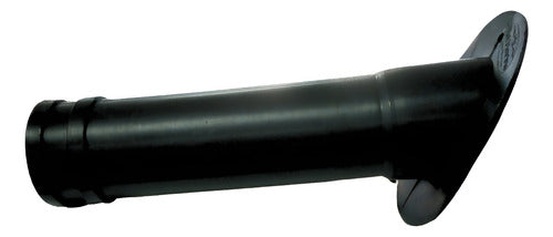 Kit 4 Porta Varas Abs Inclinado Preto Lancha Barco