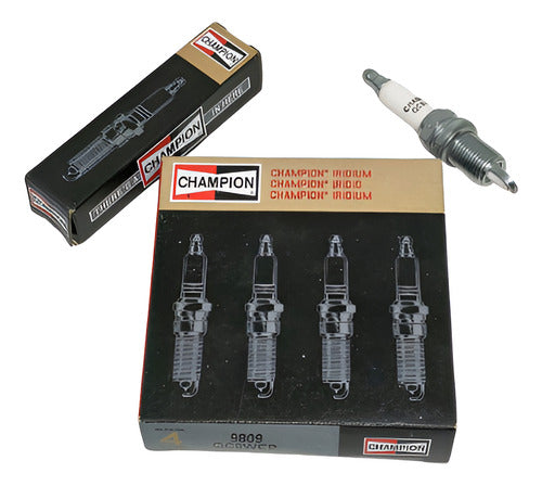 Kit 4 Velas De Ignição Champion Qc8wep Johnson Evinrude 300 Hp