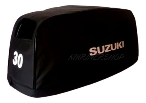 Capa Capô Motor De Popa Suzuki 30 Hp 98 Em Diante