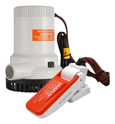 Bomba De Porão 1500 Gph Seaflo Original + Automático