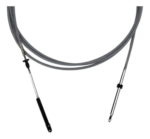 Cabo De Comando Para Motor Johnson Evinrude 19 Pés 5,79m Cinza Pvc