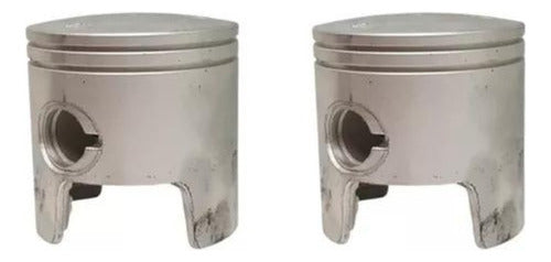 Pistão Completo Motor Popa Yamaha 40 G J De 90 A 98 0.50 Par