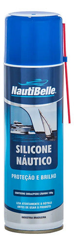 Silicone Náutico Nautibelle 300 Ml Lancha Barco Jet 12 Un