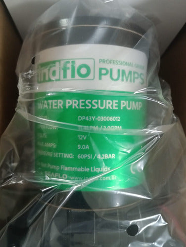Bomba De Pressurização Automática Seaflo 3.0 Gpm 12v 60 Psi 12 Series 51 Seaflo