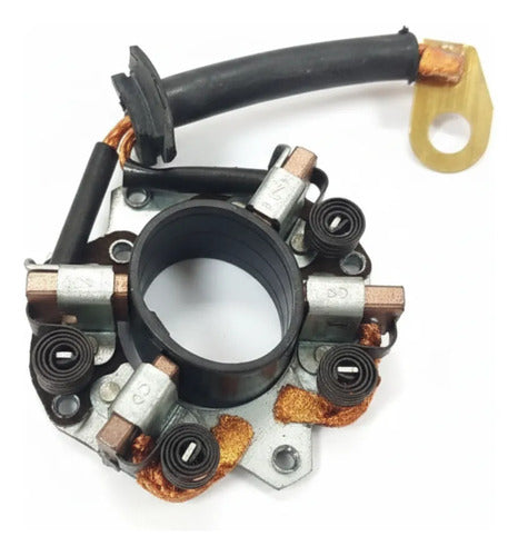 Porta Escovas Completo Motor Arranque Yamaha 90-150 Hp 4t