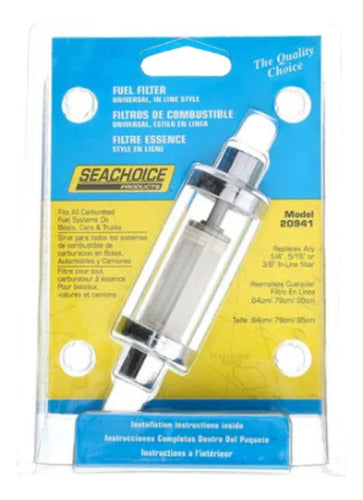 Filtro Combustível Linha Universal Motor Popa Tanque