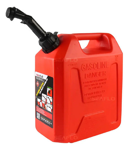 Galão Tanque De Combustível 20 L Original Seaflo Vermelho