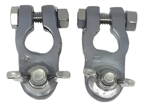 Terminal Conector Born De Bateria Chumbo L Barco Par