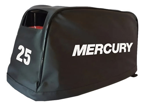 Capa Capô Motor De Popa Mercury Americano USA 25 HP 95 Em Diante