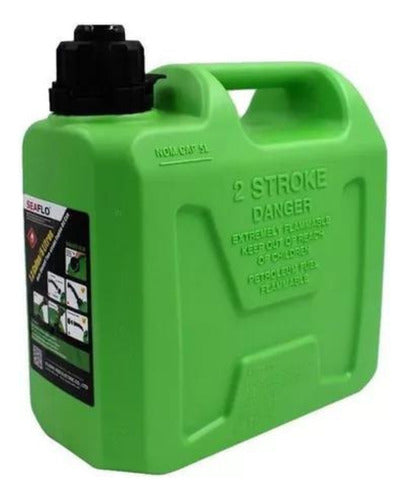 Tanque Galão Combustível 5 Litros Verde Original Seaflo