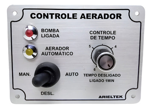 Painel Controle Aerador Viveiro Barco Lancha Arieltek