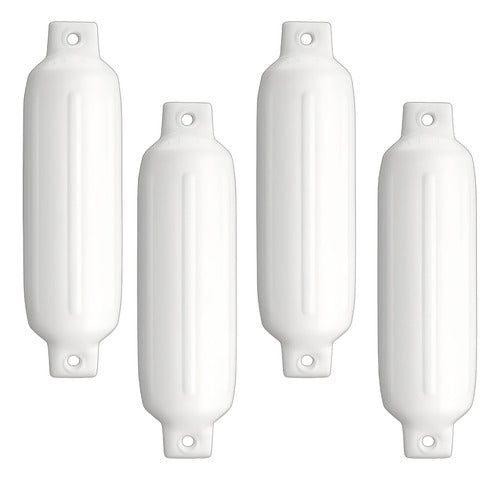 Defensa Náutica G4 16,51 X 58,42 Cm Branca 4 Unidades