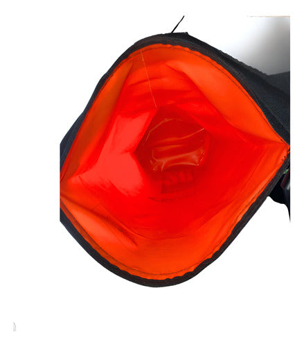 Bolsa Saco Estanque Impermeável 20 L Laranja Camping Náutica Seaflo