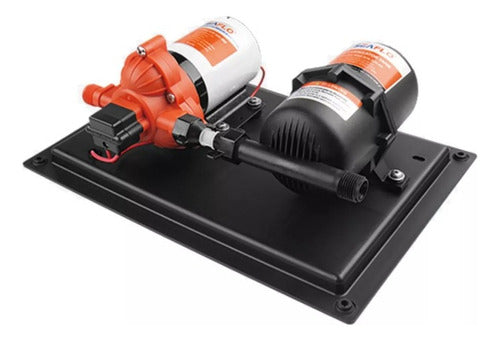 Kit Pressurizador 3.0 Gpm 12v 45 Psi Com Acumulador 0,75l Seaflo