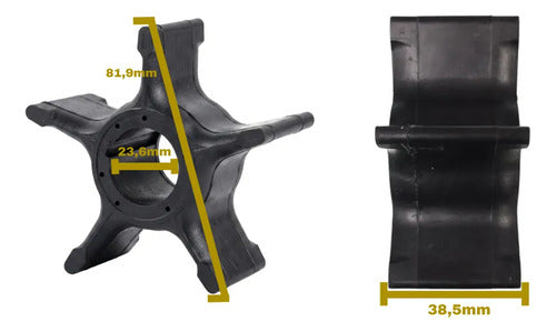 Rotor Bomba D'agua Motor Popa Suzuki 200 À 300 Hp
