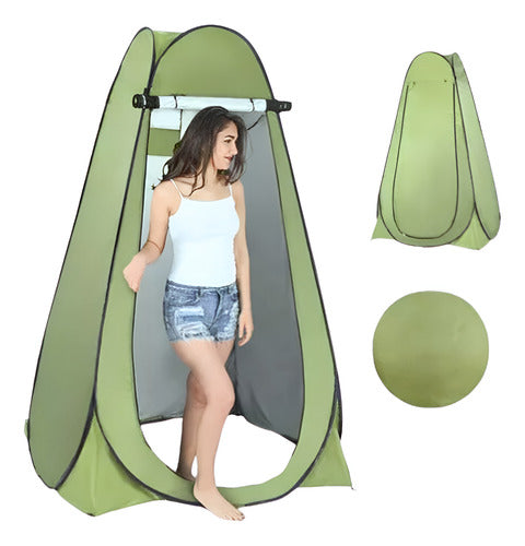 Banheiro Químico Vaso Portátil Com Barraca Camping