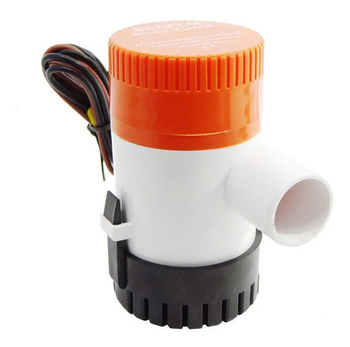 Bomba De Porão 1100 Gph 12v + Automático + Saída  Seaflo