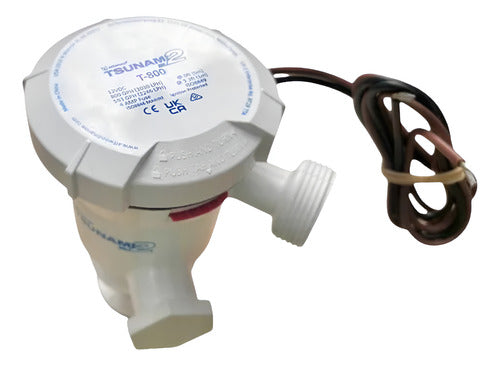 Bomba Aeradora Viveiro 800gph 12v Tsunami