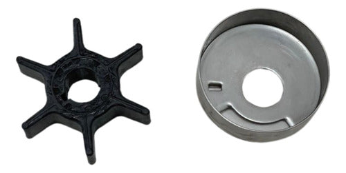 Kit Reparo Parcial Bomba Da Agua Yamaha Popa 15hp Fm