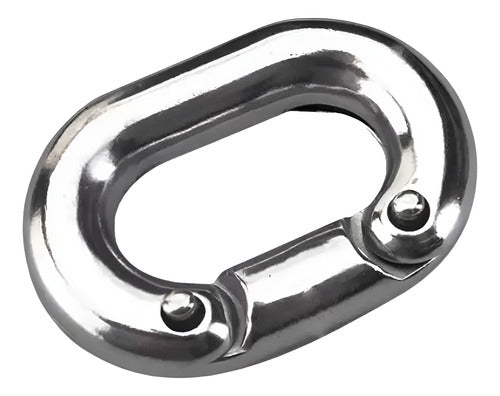Elo Conector De Corrente Aço Inox Âncora Barcos 6mm