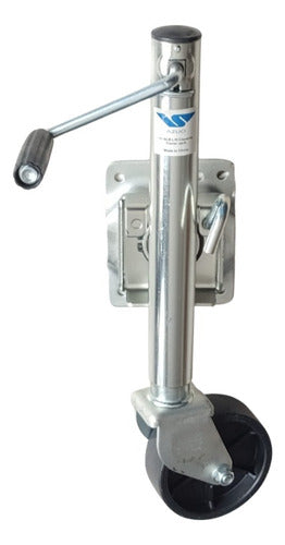 Pedestal Carretinha Reboque Barco 450 Kg Escamoteável