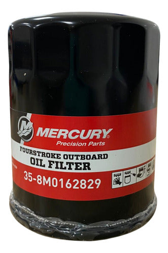 Kit Revisão Mercury 75/115hp Filtro Óleo, Gasolina 100horas