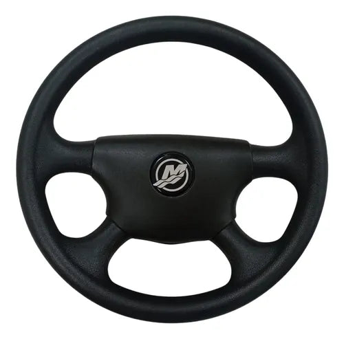 Volante Nautico Para Barcos E Lanchas Mercury 33cm Preto