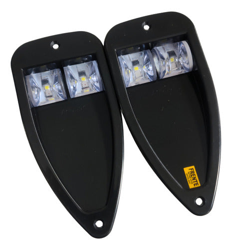 Luz Navegação Dupla Bombordo Boreste Olho Tubarão Arieltek