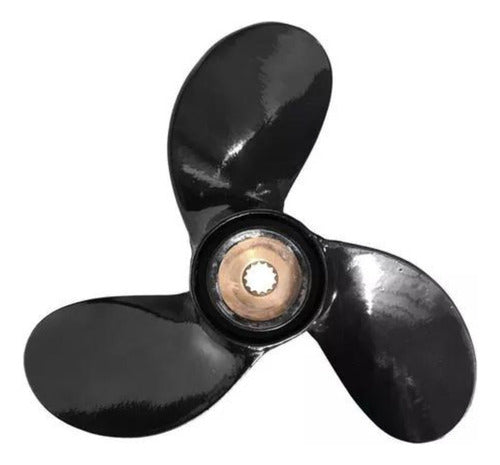 Hélice Motor Popa Johnson / Evinrude 25 Hp Passo 9.1/4 X 13