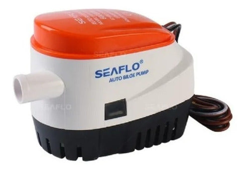 Bomba De Porão 600 Gph Com Automático Embutido 12v Seaflo