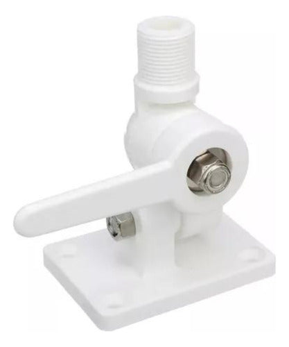 Suporte Articulado Base Antena Vhf Gps Barco Lancha Original