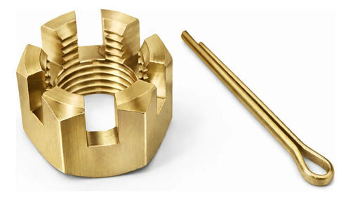 Porca Da Hélice Motor De Popa Mercury 40 50 60 Jap Hp  Dourado