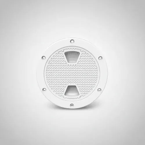 Tampa Escotilha De Inspeçao Abs 6 Pol Com Protecao Uv Seaflo Branco
