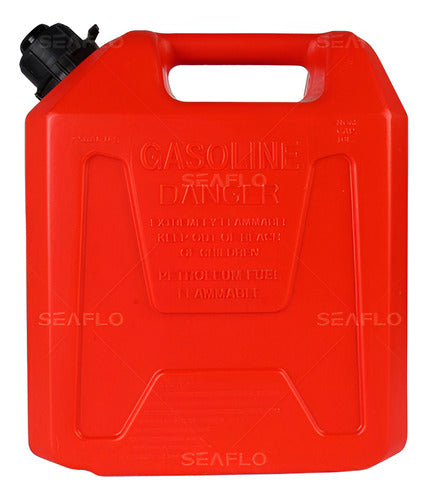 Galão De Combustível 20 Litros Vermelhor Original Seaflo Kit C/ 03