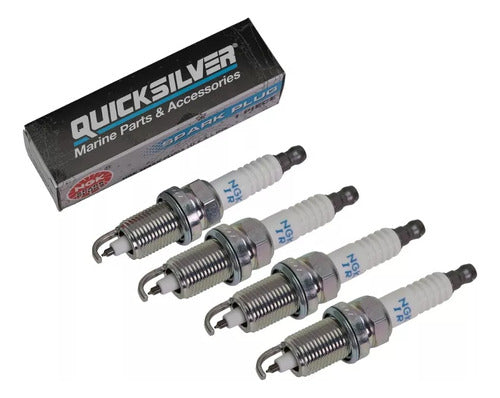 Kit 4 Velas De Ignição Ngk Izfr6j Mercury Optimax Pró Xs 843220q
