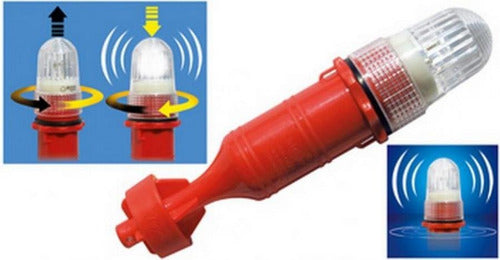 Estrobo Para Rede De Pesca Foto Celula Led