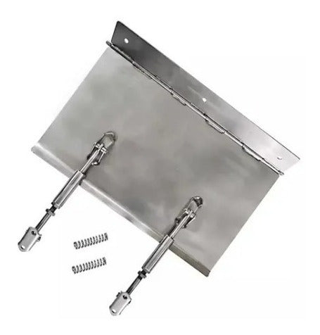 Flap Para Barcos E Lanchas 28 X 40 Cm Inox Até 35 Pés