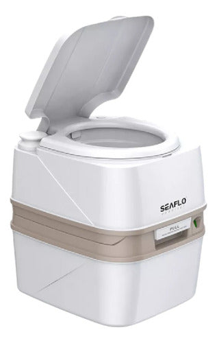 Banheiro Químico Vaso Portátil Multifuncional Luxo 18 L Seaflo