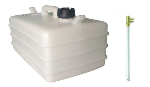 Tanque Combustível 28 Litros Pescador Engate Rápido Yamaha