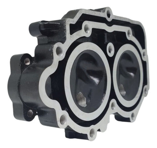 Cabeçote Com Tampa Motor Popa Yamaha / Hidea 15hp 98 Em Diante