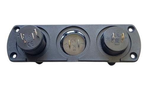 Tomada Usb 3.1 A Barco/carro/voltímetro adaptador Acendedor