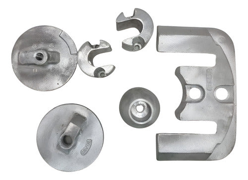 Anodo Rabeta Bravo 3 Mercruiser Kit Certificado Importado