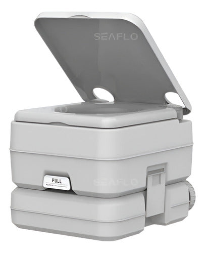Banheiro Químico Vaso Sanitário Portátil 10 L Seaflo