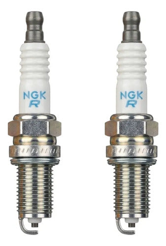 Par Vela Ignição Ngk Dcpr6e Motor Popa Mercury  8/15/20hp 4t