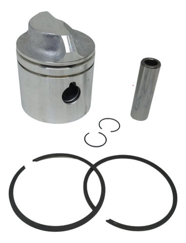 Pistão Completo Motor Popa Johnson/evinrude 15 Hp Std Até 92