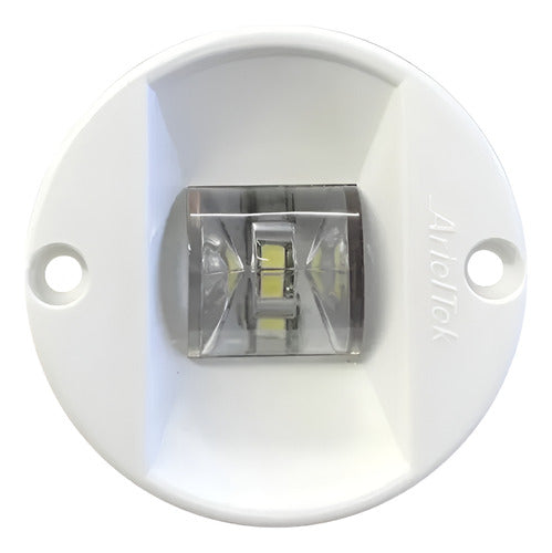 Luz De Alcançado Branca Led 12v Embutir No Espelho De Popa Arieltek