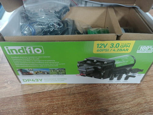 Bomba De Pressurização Automática Seaflo 3.0 Gpm 12v 60 Psi 12 Series 51 Seaflo